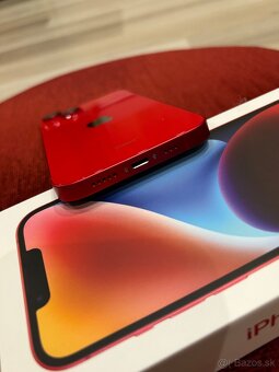Predám Apple IPhone 14 128GB (RED) - 3