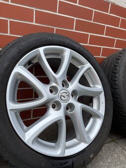 Originál disky Mazda R17 +letné pneu na mazdu 3 - 3