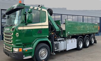 Scania G 490 - 8x4 – ValníkSklápěč + HR-HIAB 24tnm – EURO 6 - 3
