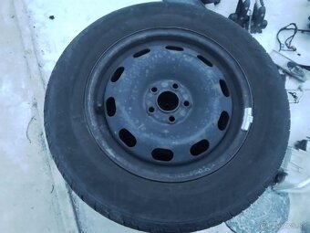 Predám zimné kolesá 195 / 65 R 15 5x100 - 3