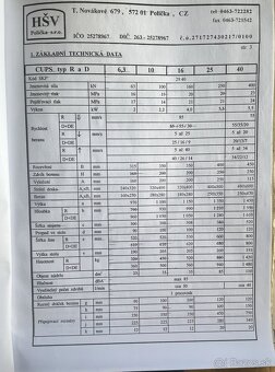 Lis hydraulický CUPS 16 DE - 3