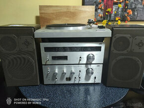 vintage JVC zostava + JVC gramafon - 3