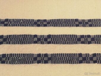 Starožitný prehoz tkaný 180x50 - 3