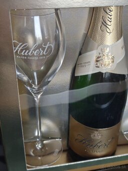 Darčekový set Hubert Deluxe + 2 poháre - 3