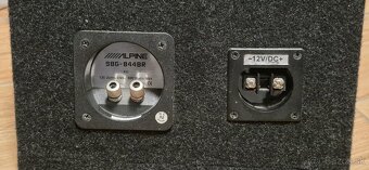 Subwoofer Alpine SBG-844BR 8" modré podsvietenie - 3