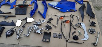 Yamaha R6R diely kompletné 2008 Budapešť - 3