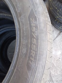 215/55 R17 letné - 3