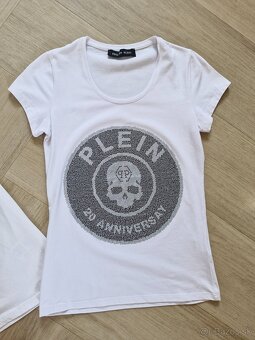 Philipp Plein NOVE 2 damske tricka s kamienkami S - 3
