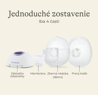 Lansinoh handsfree odsávačka mlieka - 3