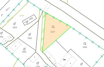Stavebný pozemok pri potoku - 272m2 - 3