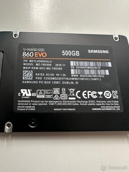 Ssd Samsung 860EVO 500GB 2,5” - 3