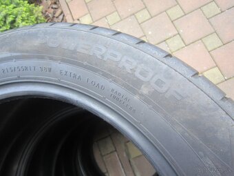 215/55R17 98W letne pneu Nokian Powerproof, dezen 5 - 6mm - 3