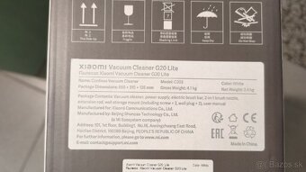 Xiaomi Vacuum Cleaner G20 Lite - nerozbalený - 3
