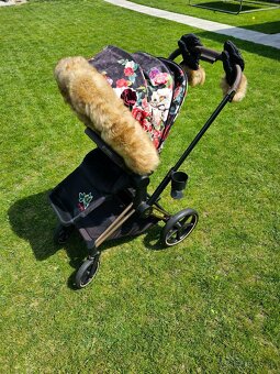 Cybex Priam set 3v1 Spring Blossom Dark Fashion - 3