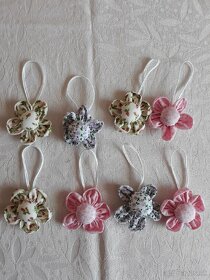 Vtáčiky a iné dekorácie z látky - 3