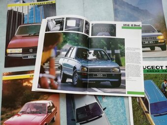 Peugeot katalogy 604, 505, 305, Break, Familial - 3