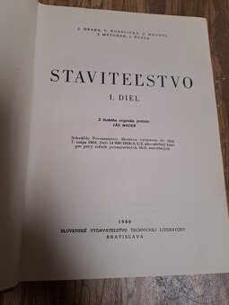 Staviteľstvo I. a II. - J. Hraba a kolektív, 1959 - 3