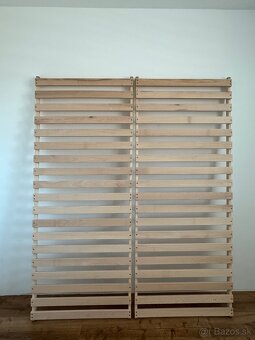 2x nový, nepoužitý masívny rošt 80x200cm - 3