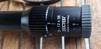 Puškohľad DOCTER Optic 3-12x56 osn. 4 čb, Zeiss šína - 3