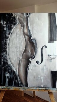 Melódia slobody - Olej na plátne 70x90 cm - 3