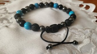 Pánsky náramok tyrkys - 3