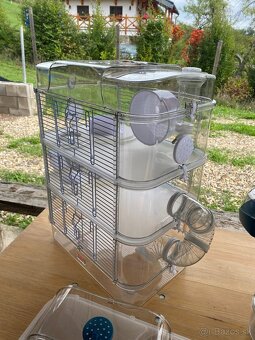 Predám klietky pre škrečky – Zolux Rody 3 - 3