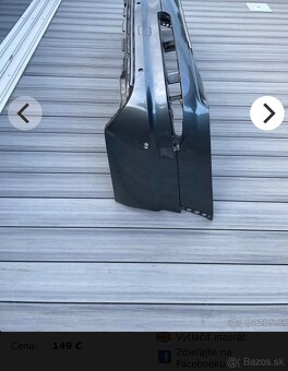 AUDI Q7 3.0TDI 200KW S-LINE MATRIX - ZADNÝ NÁRAZNÍK - 3