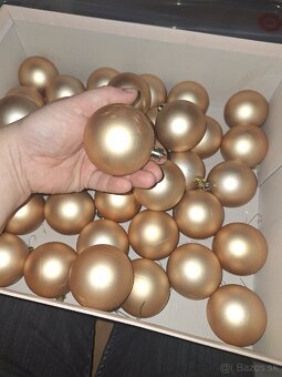 Plastové vianočné gule 40ks - 3