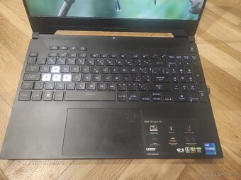 Asus TUF Dash F15 FX517ZM i7-12650H RTX 3060 144Hz 16GB DDR5 - 3