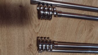 Kovová garníža 2-radová nerez - 3