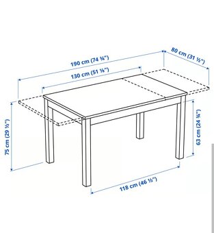 Stôl so 4 stoličkami - NOVÉ - 3
