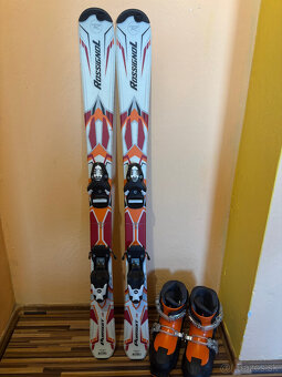 Detské lyže + lyžiarky - 3