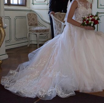 Svadobné saty 36/38 - 3