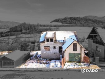 RADO | Pozemok 1178m2 s hrubou stavbou RD, Malé Košecké Podh - 3