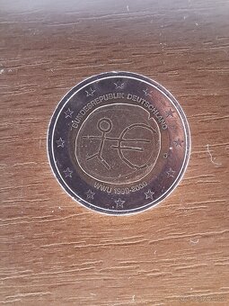 2 Eurova minca Bundesrepublic Deutchland wwu 1999-2009 miss - 3
