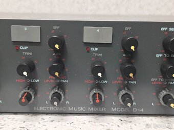 ELECTRONIC MUSIC MIXER TOA MODEL D-4 》 hudobný mixážny pult - 3