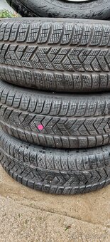 Plechové disky VW 5x112 a zimné Pirelli Scorpion 215/65 R17 - 3