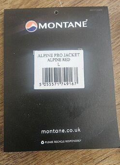 Panska nepremokavá bunda Montane Alpine Pro vel L - 3