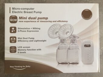 Elektricka odsavacka mlieka - DUALNA - 3