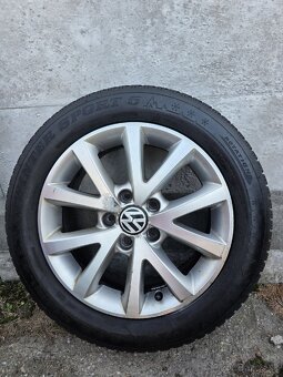Hliníkové disky VW vr. zimne pneu 5X112, 6,5JX16 ET50. - 3
