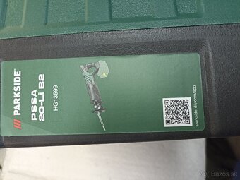 Predám chvostovú pílu Parkside PSSA 20-LI B2 - 3