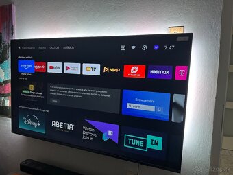 Predám 55" 4K Smart TV Philips s Ambilight (55PUS7906/12) - 3