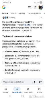 Elektróny 5x114,3 R16 - 3