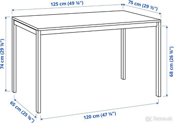 Stôl Ikea Melltorp - 3