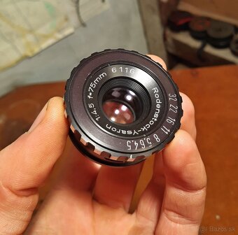 Zvětšovací objektiv Rodenstock YSARON 4.5/75 - 3