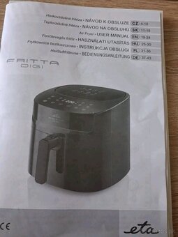Teplovzdušná Fritéza ETA - 3