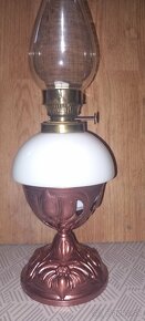 Starožitná petrolejová lampa - 3
