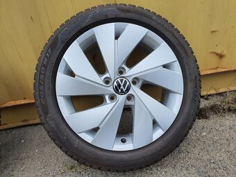 5x112 r17 kolesa volkswagen golf 8 alu disky 205/50 17 zimné - 3