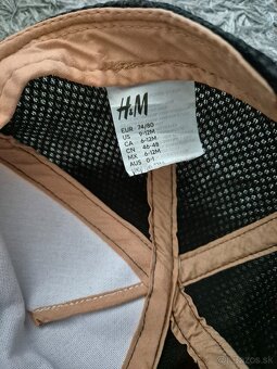 Chlapčenská šiltovka H&M 74/80 - 3