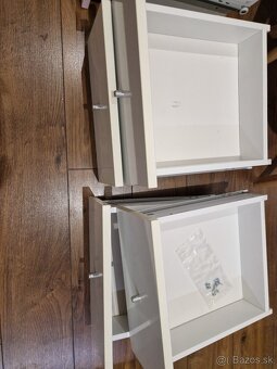 Ikea Kallax vlozka so suplikmi biela - 3
